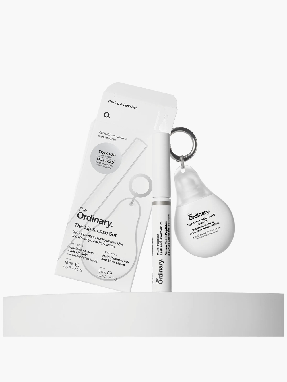 The Ordinary Lip & Lash Set NIB✨ FREE GIFT WITH ANY PURCHASE✨